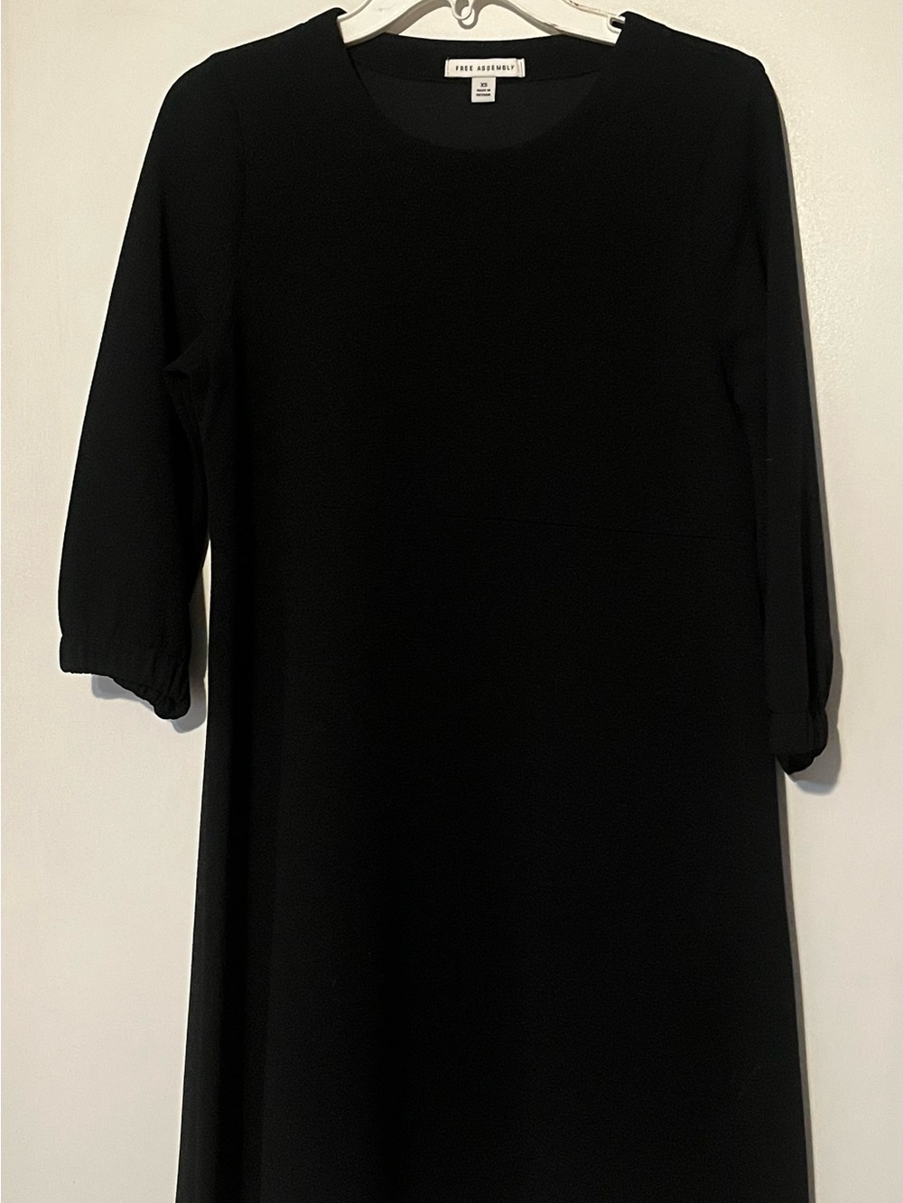 Long sleeve Black Dress